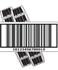 5.0" x 3.0" Preprinted GTIN14 Labels - Roll